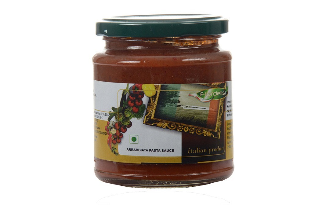 Fiordelisi Arrabbiata Pasta Sauce    Glass Jar  280 grams